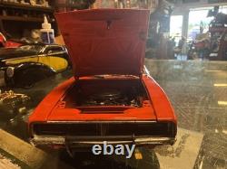 Danbury Mint Dodge Charger 1/25 Dukes Of Hazzard General Lee Orange Diecast Car