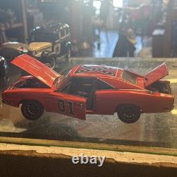 Danbury Mint Dodge Charger 1/25 Dukes Of Hazzard General Lee Orange Diecast Car