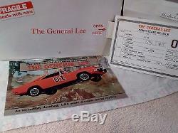 Danbury Mint, Dukes of Hazzard General Lee 1969 Dodge Charger 124, box & papers