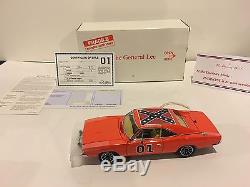 Danbury Mint GENERAL LEE Dukes Of Hazzard NEVER DISPLAYED