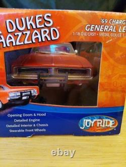 Die-Cast Joy Ride 1969 Dodge Charger General Lee the Dukes of Hazard 118 Scale