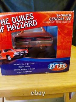 Die-Cast Joy Ride 1969 Dodge Charger General Lee the Dukes of Hazard 118 Scale