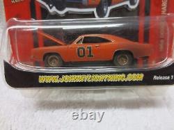 Dirty Version General Lee 1969 Dodge Charger Dukes Hazzard Johnny Lightning 164