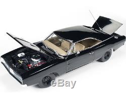 Dodge 1969 Charger Dukes Of Hazzard In A Very Rare Black Finish 1.18 Scale