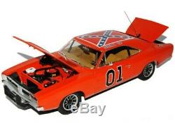 Dodge Charger 1969 Dukes of Hazzard General Lee Orange High Quality 1/18 Green