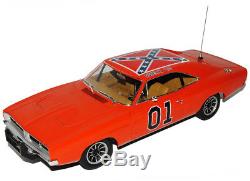 Dodge Charger 1969 Dukes of Hazzard General Lee Orange High Quality 1/18 Green