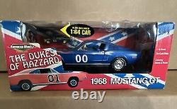 Duke's Of HAZZARD AMERICAN MUSCLE 118 1968 Mustang Gt 1/64 Car Included