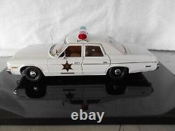 Duke's of Hazzard 1975 Dodge Monaco Police Car VHTF 118 Autoworld Silver Screen