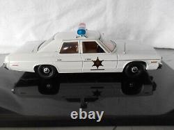 Duke's of Hazzard 1975 Dodge Monaco Police Car VHTF 118 Autoworld Silver Screen