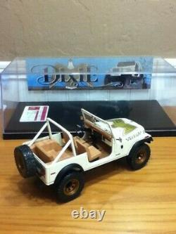 Dukes Hazzard General Lee Cooter Daisy 1/18 Dixie Jeep Case Signed Autographs
