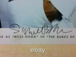 Dukes Hazzard General Lee Mego Boss Hogg Cadillac Figure Sorrell Booke Autograph