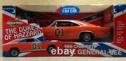 Dukes Of Hazzard 1/18 General Lee and 00 Mustang with 1/64 cars included