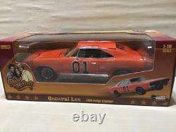 Dukes Of Hazzard Charger Silver Screen Tan Interior 1/18 Ertl Rare Flag Cover
