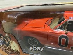 Dukes Of Hazzard Charger Silver Screen Tan Interior 1/18 Ertl Rare Flag Cover
