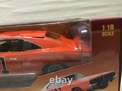 Dukes Of Hazzard Charger Silver Screen Tan Interior 1/18 Ertl Rare Flag Cover