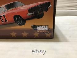 Dukes Of Hazzard Charger Silver Screen Tan Interior 1/18 Ertl Rare Flag Cover
