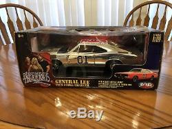 Dukes Of Hazzard Chrome General Lee 118 Rare Die Cast Car Movie Toy Collectible