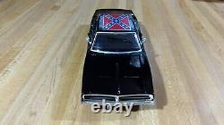 Dukes Of Hazzard Custom'69 Dodge Charger Black General Lee DiecastCar, 124, new