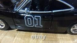 Dukes Of Hazzard Custom'69 Dodge Charger Black General Lee DiecastCar, 124, new