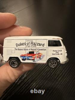 Dukes Of Hazzard Custom Vw Delivery Van, Matchbox, Fan Club Convention 1 Of 500