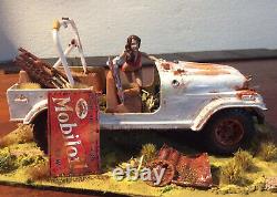 Dukes Of Hazzard Daisy Duke Jeep 1/24 Custom Model Diorama