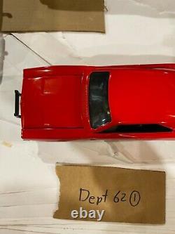 Dukes Of Hazzard Dodge Charger Ertl Warner Bros 1981 1/18 Rare Red Version