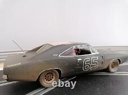 Dukes Of Hazzard Dodge Charger The General Grant Dirty Black Version Rare Slot