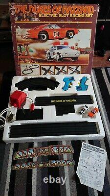 Dukes Of Hazzard Electric Slot Racing Set Ideal Boxed tested working nr complete