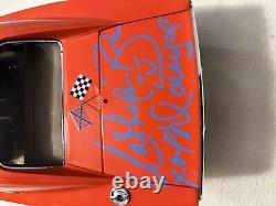 Dukes Of Hazzard General Lee 118 JSA Auto Daisy Bo Luke Bach Schneider Wopat