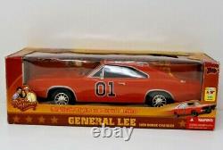 Dukes Of Hazzard General Lee 1969 Charger #08000 118 Scale Lights Sounds NEW