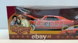 Dukes Of Hazzard General Lee 1969 Dodge Charger 125 Wl White Tires Gold Rim