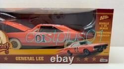Dukes Of Hazzard General Lee 1969 Dodge Charger 125 Wl White Tires Gold Rim