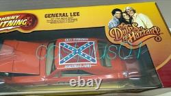 Dukes Of Hazzard General Lee 1969 Dodge Charger 125 Wl White Tires Gold Rim