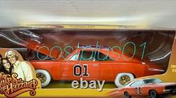 Dukes Of Hazzard General Lee 1969 Dodge Charger 125 Wl White Tires Gold Rim
