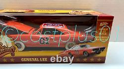 Dukes Of Hazzard General Lee 1969 Dodge Charger 125 Wl White Tires Silver Rim