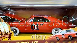 Dukes Of Hazzard General Lee 1969 Dodge Charger 125 Wl White Tires Silver Rim