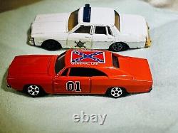 Dukes Of Hazzard General Lee 1987 Charger + Hazard County Sheriff Car 1980