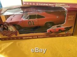 Dukes Of Hazzard General Lee 69 Charger & Cooters Camaro Die Cast 118 Tomy Both
