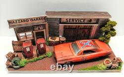 Dukes Of Hazzard General Lee ERTL 1/25 Diecast Custom Diorama Display