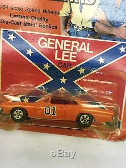 Dukes Of Hazzard General Lee Vintage Ertl 1/64 164 Diecast Car Mint On Card