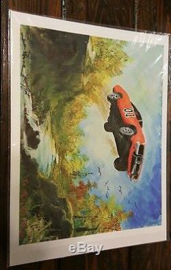 Dukes Of Hazzard Limited Edition Giclee Art Print By James Best Roscoe