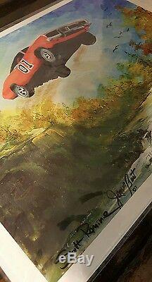 Dukes Of Hazzard Limited Edition Giclee Art Print By James Best Roscoe
