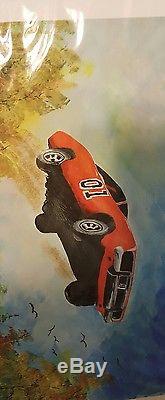 Dukes Of Hazzard Limited Edition Giclee Art Print Generals Glory By James Best