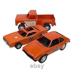 Dukes Of Hazzard Plastic Car General Lee 01 1980 Pinto 10 Gay Toys Rebel Truck