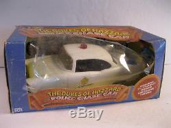 Dukes Of Hazzard Police Chase Car Mego 1981 With Rosco Figure & Hat With Box