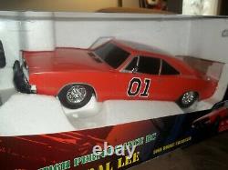 Dukes Of Hazzard Rc General Lee Car 1/10 1969 Dodge Charger Works In Box Rare
