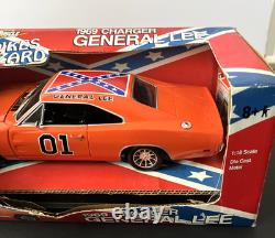 Dukes of Hazard General Lee 1969 Charger 118 Scale Preowned