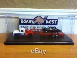 Dukes of Hazzard 1/64 Cooter Tow Truck Trailer General Lee Display Case LOT OF 4