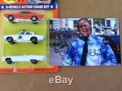 Dukes of Hazzard 1/64 General Lee Cooter Jesse Rosco Daisy Boars Nest AUTOGRAPHS