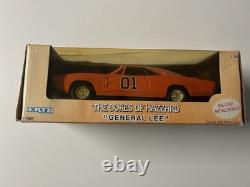 Dukes of Hazzard 125 Die-Cast General Lee Signed John Bo Schneider In Box